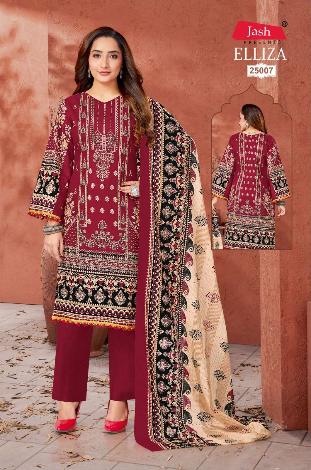 Jash Elliza Vol 25 Cotton Jaipur cotton dress materials