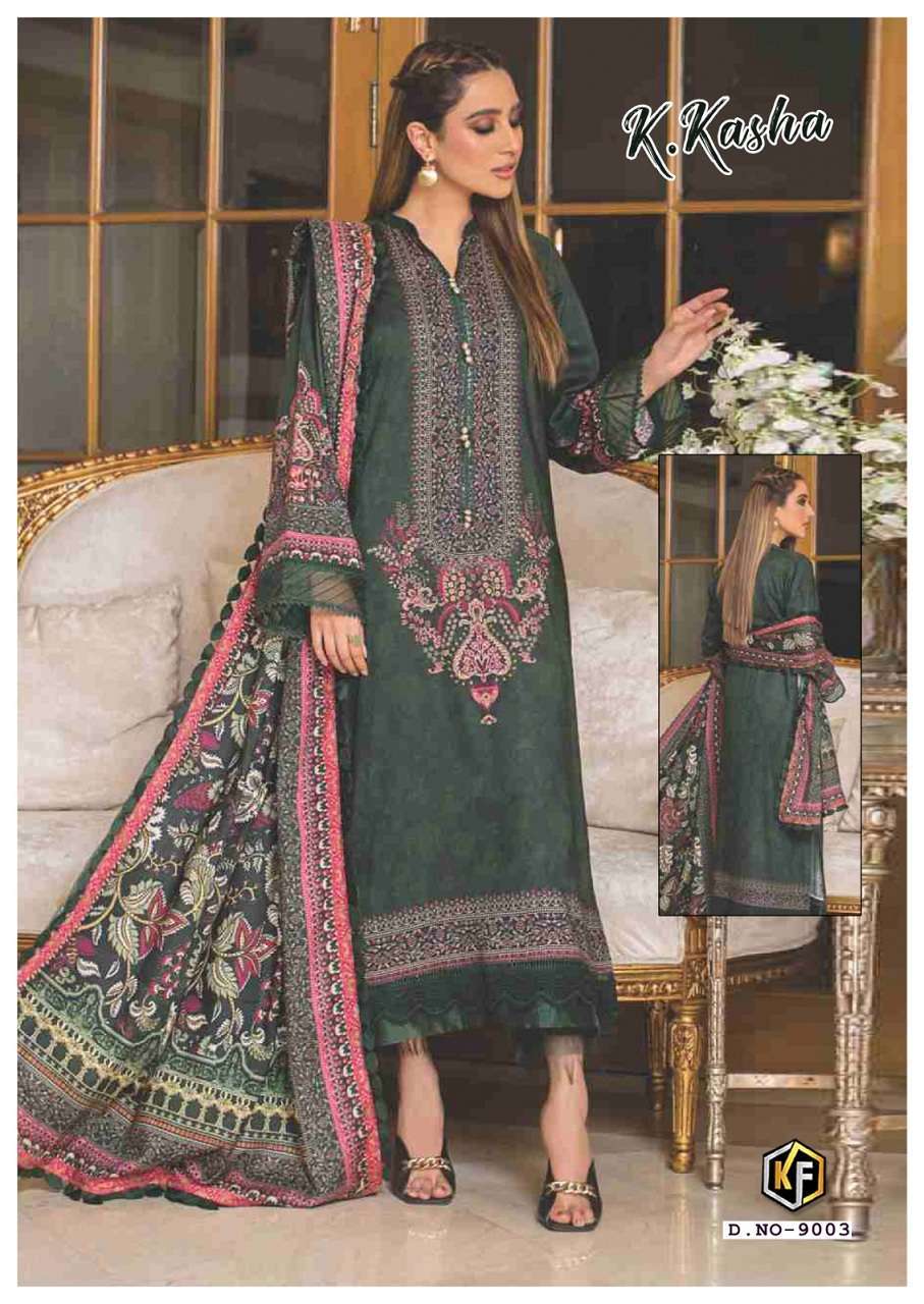 Keval K Kasha Vol-9 – Heavy Luxury Cotton Dress material manufacturers in Hyderabad