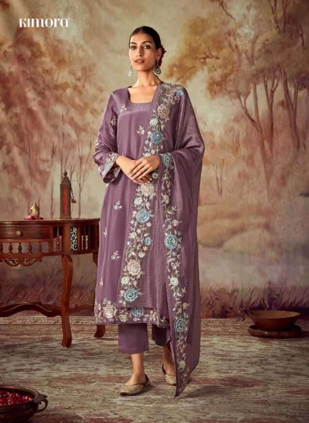 Kimora Heer Shahi Silk Designer Salwar kameez for ladies
