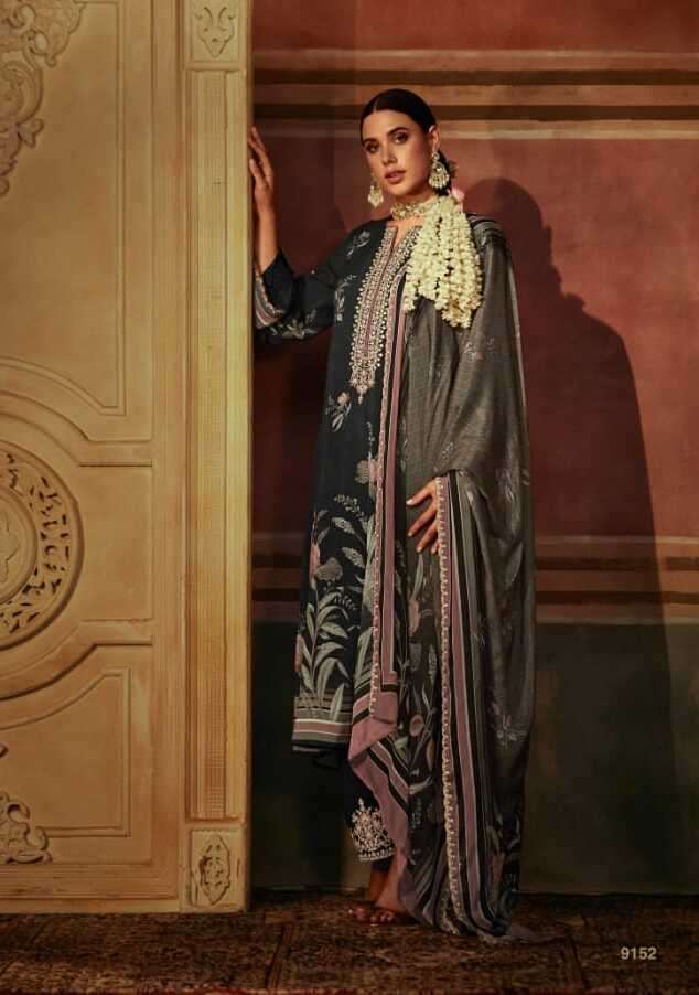 Kimora Heer Zulfa Maslin Digital Printed Latest salwar kameez designs in bulk