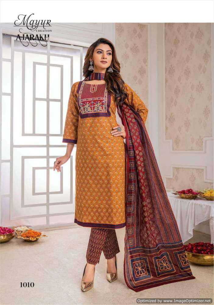 Mayur Ajrakh Vol-1  Dress material manufacturers in Kolkata