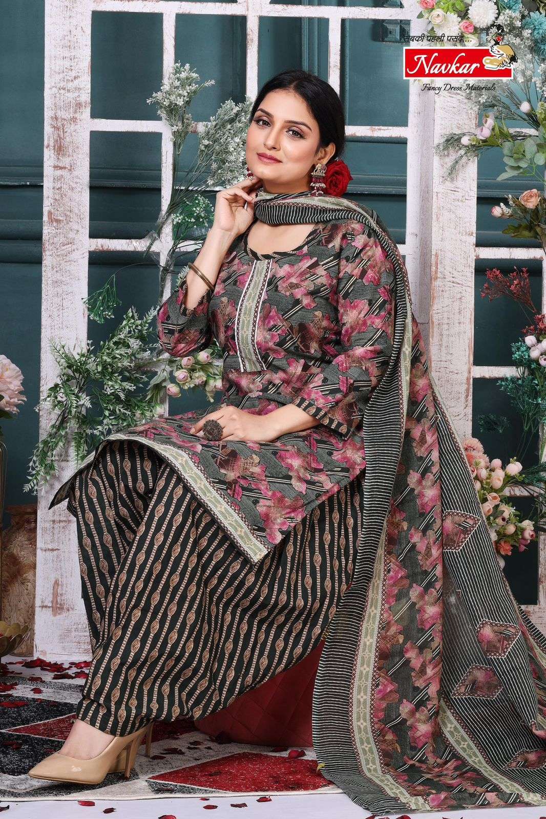 NAVKAR SITARA vol -1 Cotton dress materials in Hyderabad