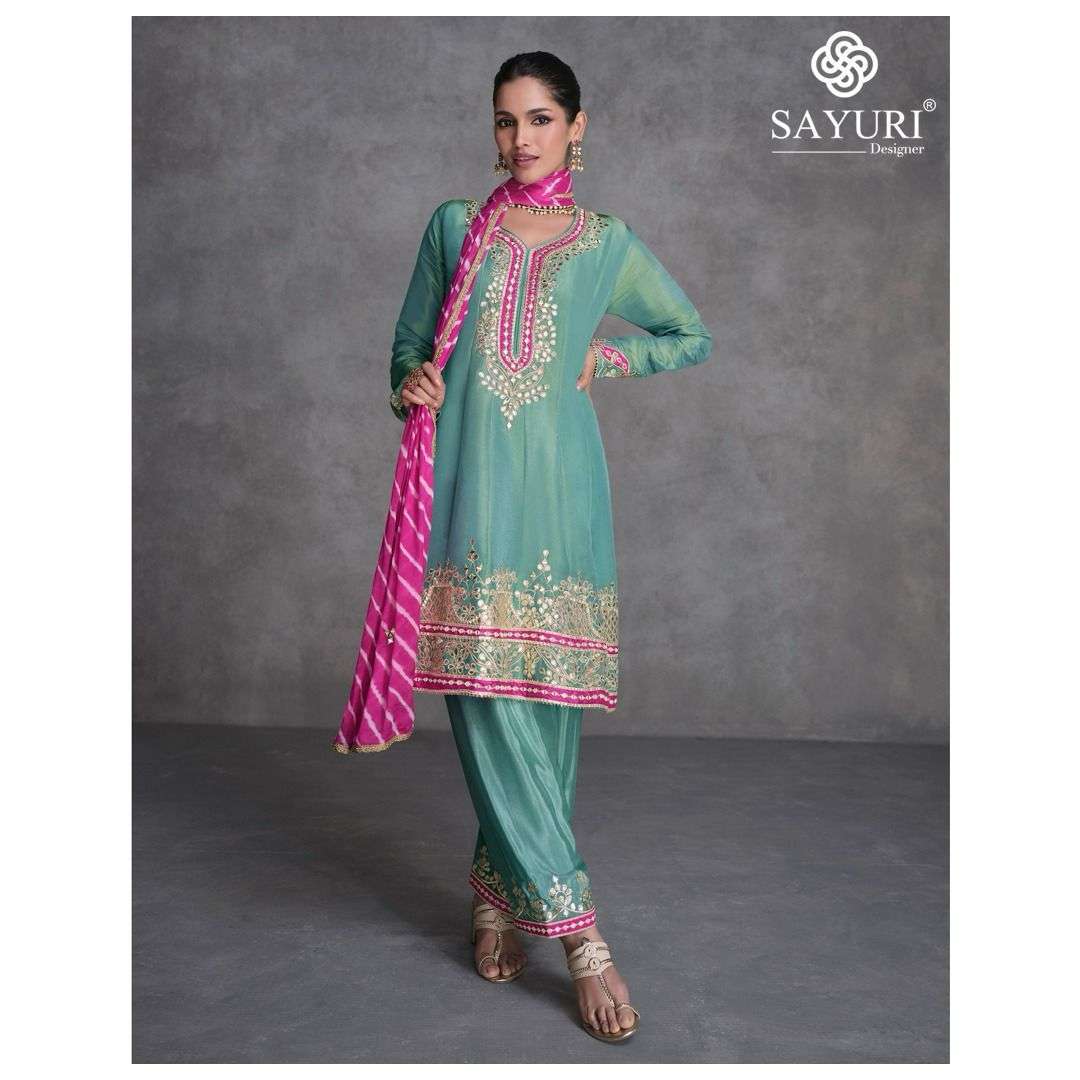 Sayuri Simran 5444 Organza Silk Designer Nagpur Salwar Kameez wholesale price