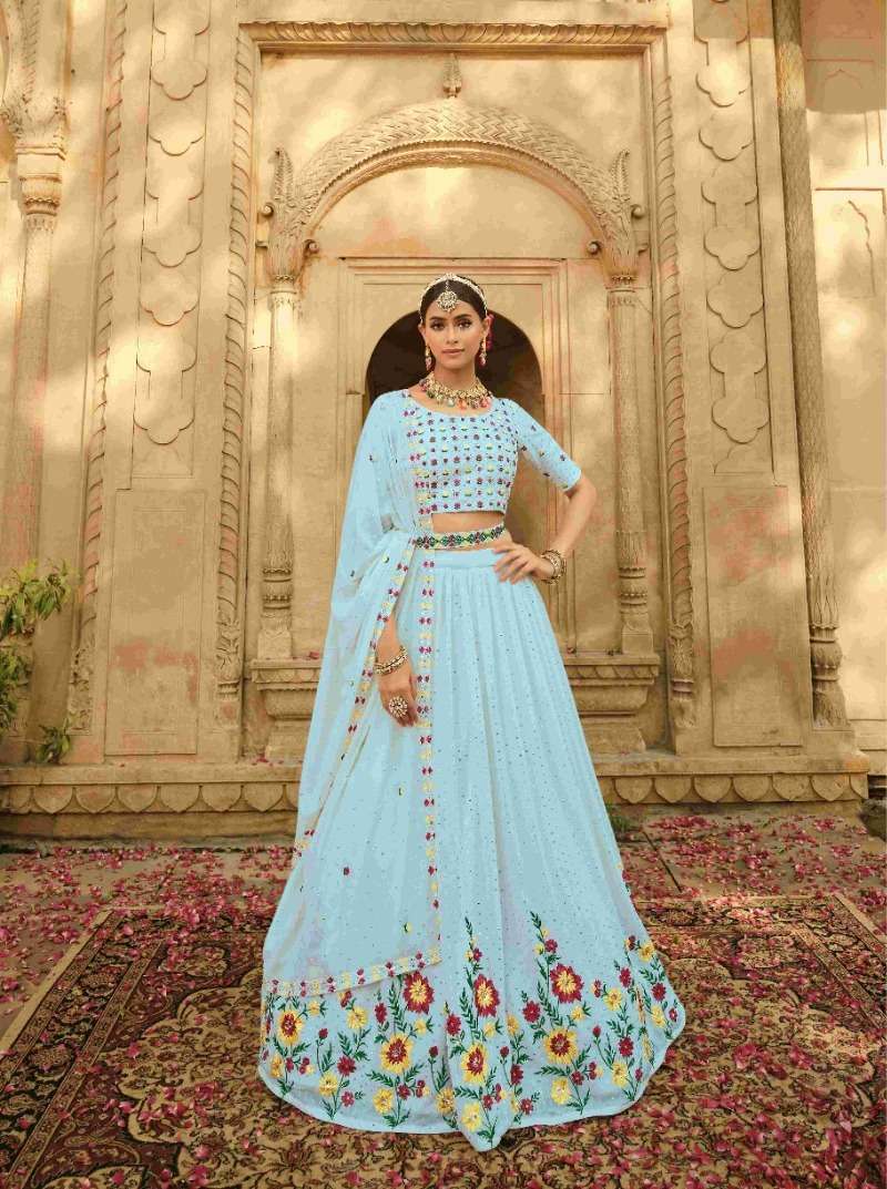 SHUBHKALA  BRIDESMAID VOL. 2171 Embroiered Semi Stitched Bridal Lehenga Choli suppliers in India