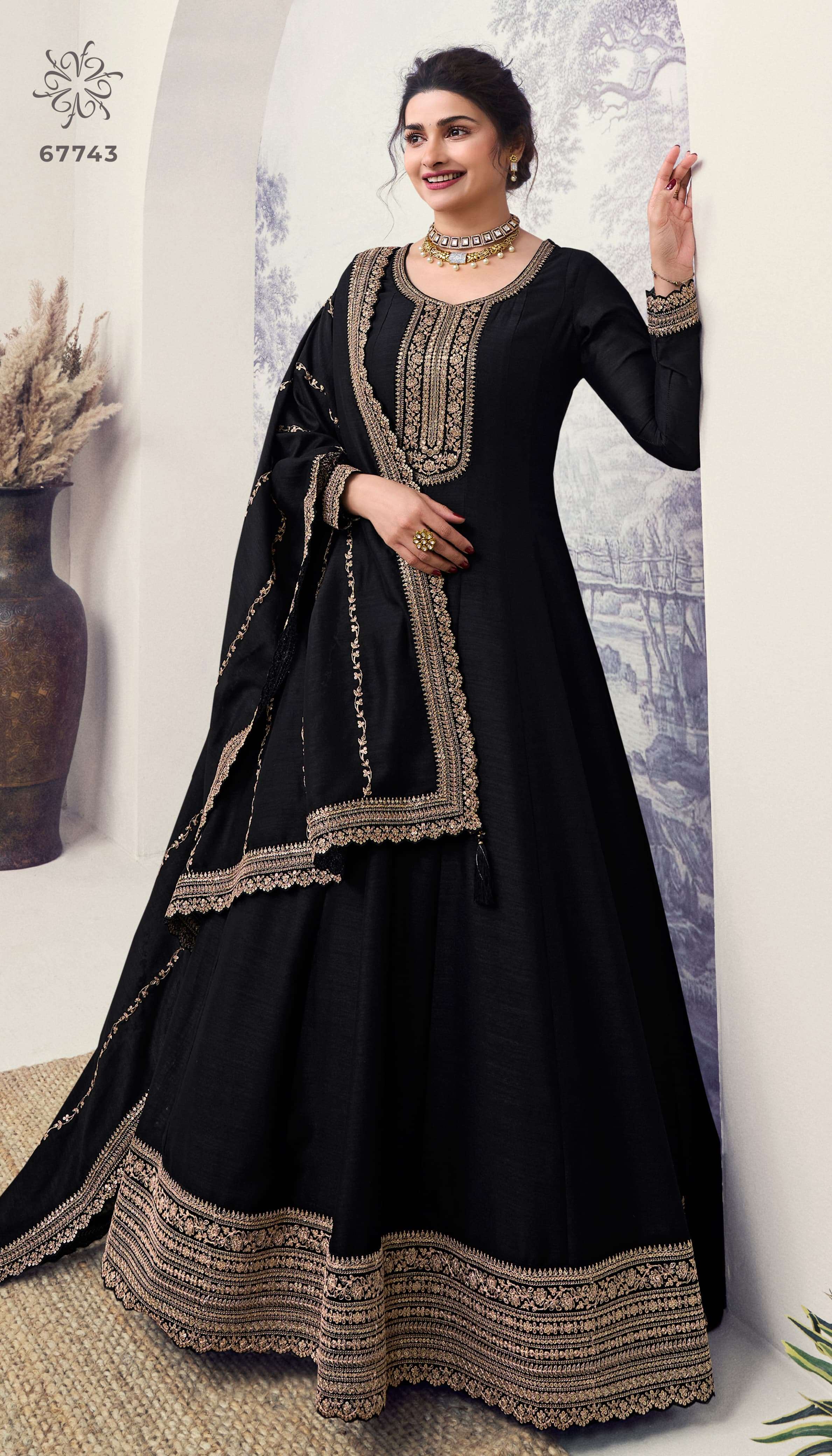 Vinay Kuleesh Aaliya 2 Georgette Pakistani Dress material manufacturers