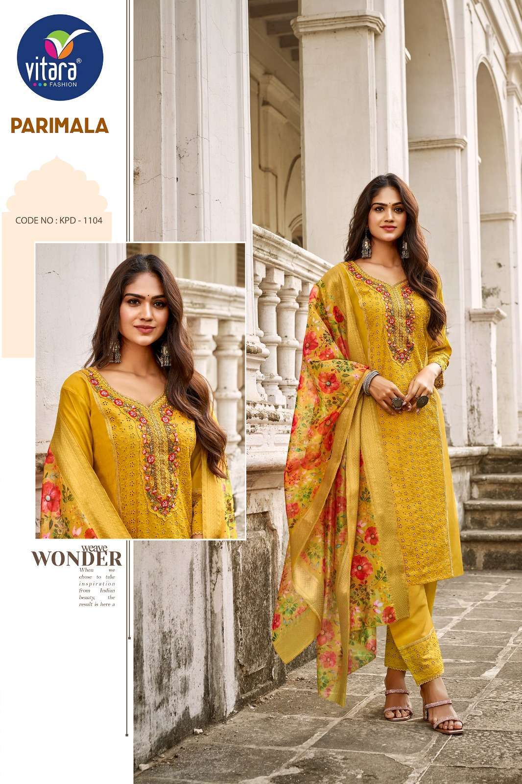Vitara fashion PARIMALA vol -1 Kurti Suppliers in India