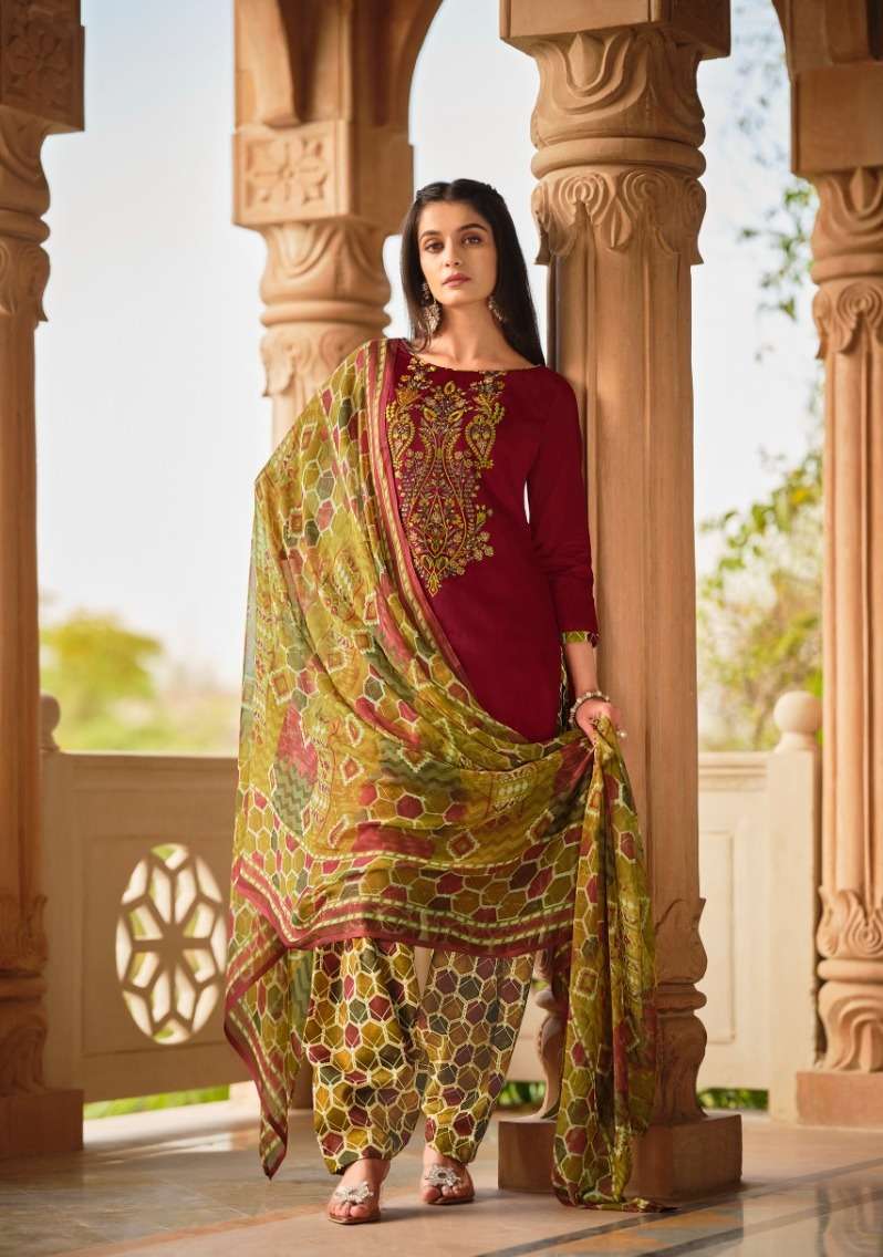 Zulfat Ashnoor Exclusive Designer Wholesale dress materials suppliers in Jaipur
