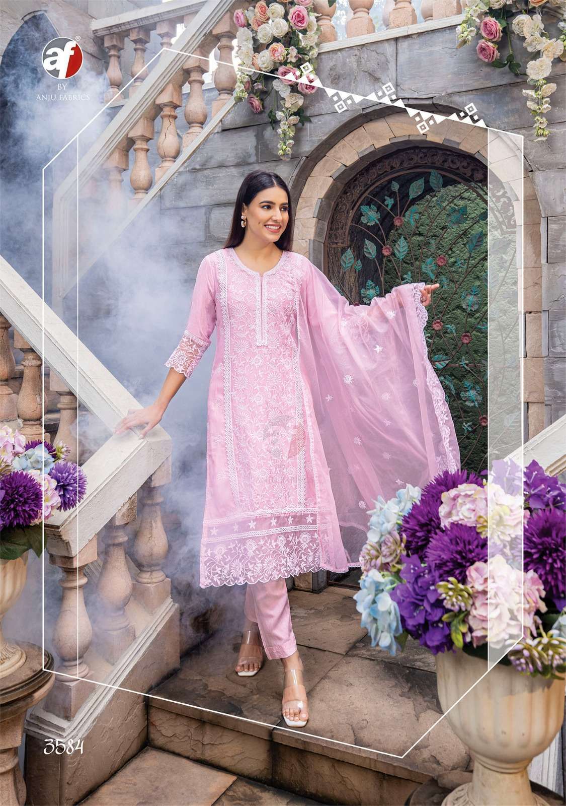 Anju Fabrics Sayara Kurti wholesalers in Surat