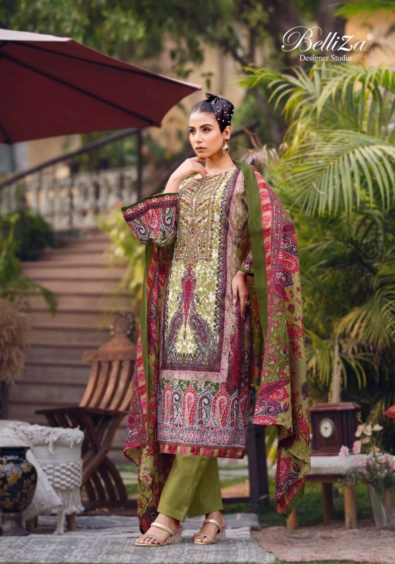 Belliza Naira Vol 45 Cotton Premium Indian dress materials wholesale