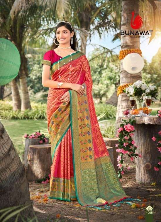 BUNAWAT Abhilasha Silk Banarasi Silk Wholesale sarees online