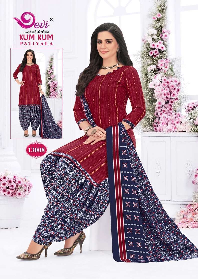 Devi Kumkum Vol-13 Dress Materials Wholesale textiles in Gujarat