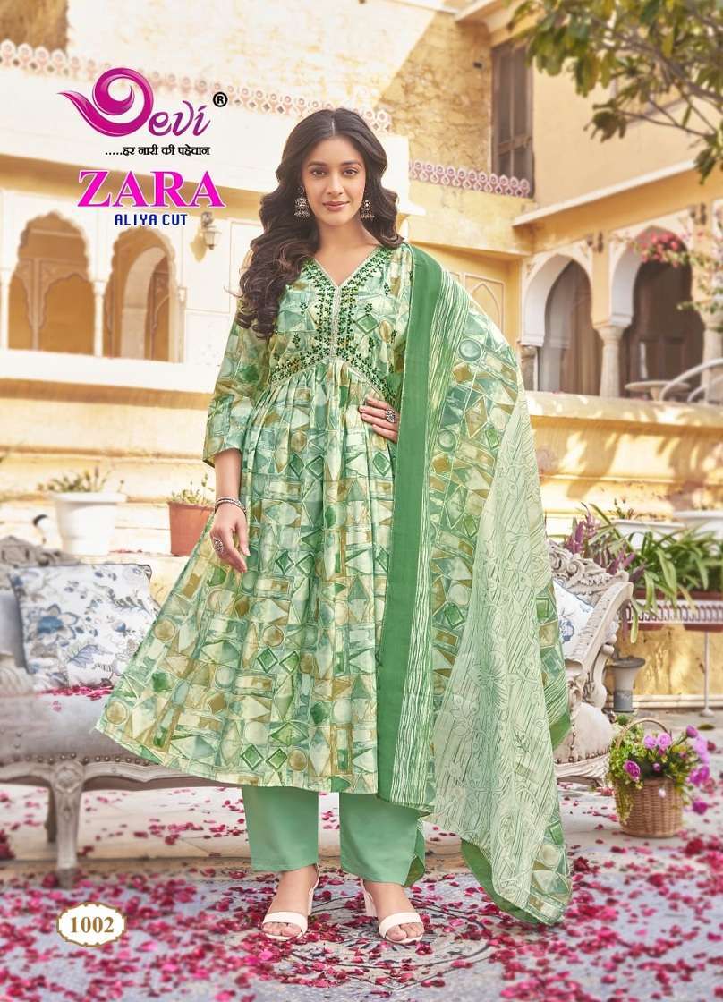 Devi Zara Vol-1 – Aliya Cut kurtis in Ahmedabad