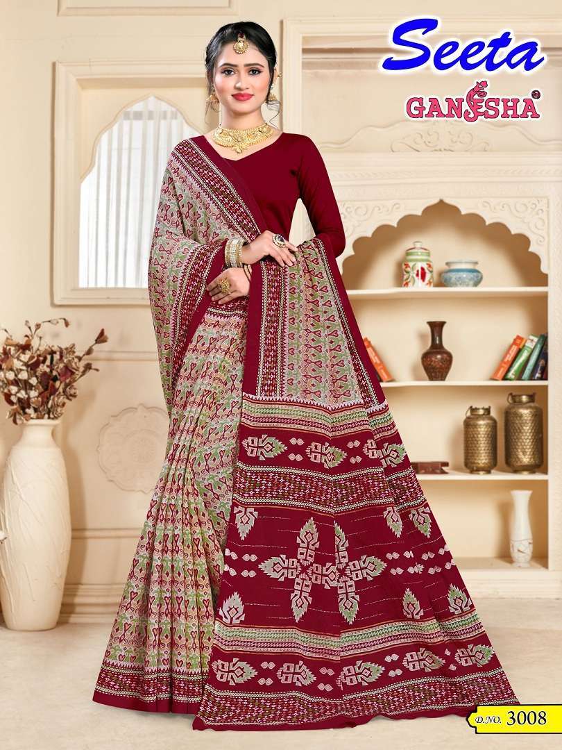 Ganesha Seeta Vol-3 – Cotton sarees wholesale