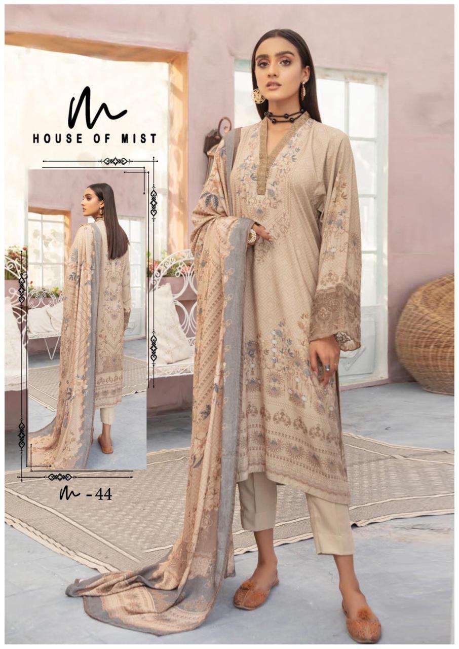 House Of Mist Ghazal Vol 5 Cotton Karachi Prints Wholesale dress materials in Surat