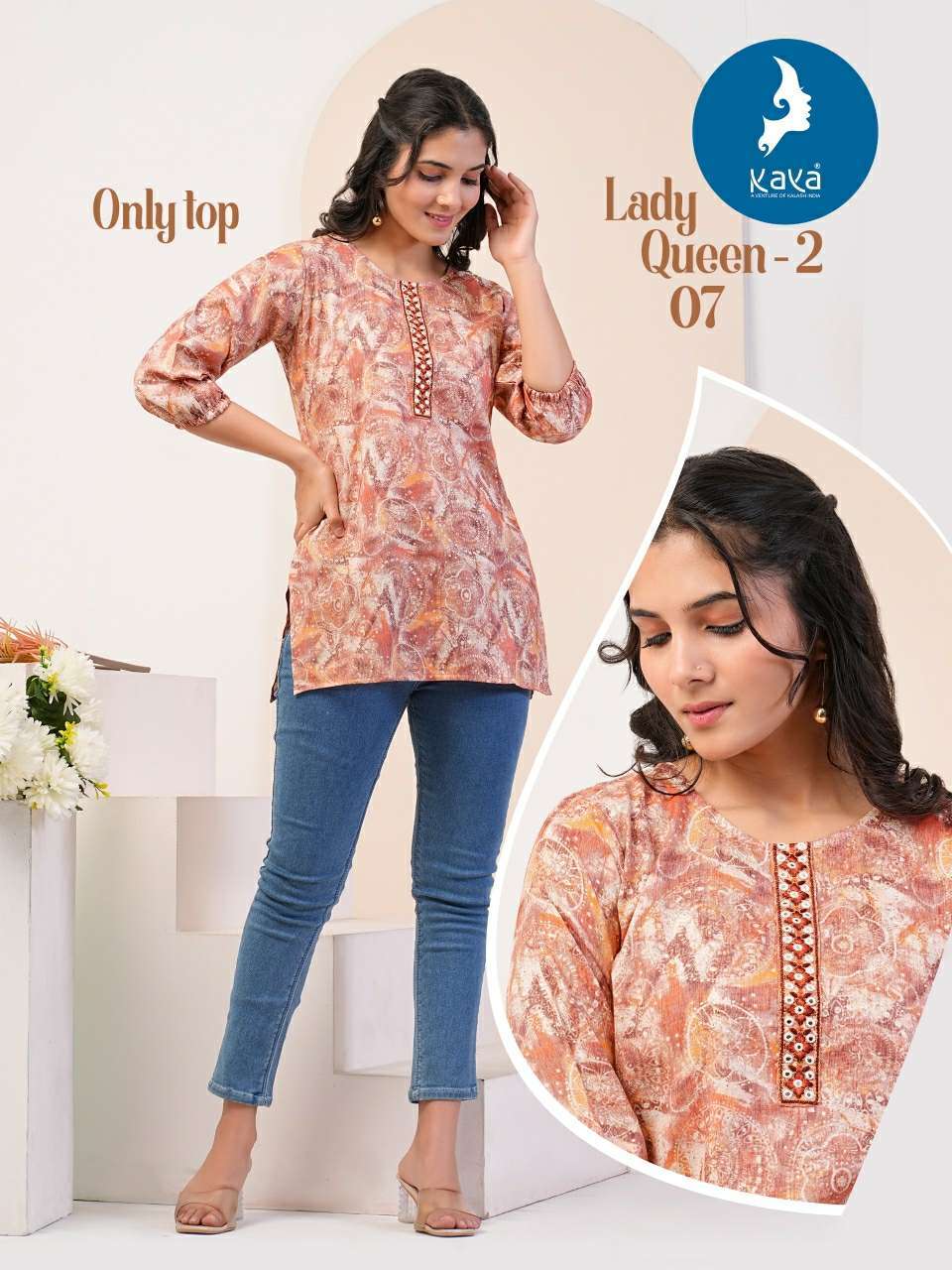 KAYA LADY QUEEN 2 Wholesale Kurti suppliers in India