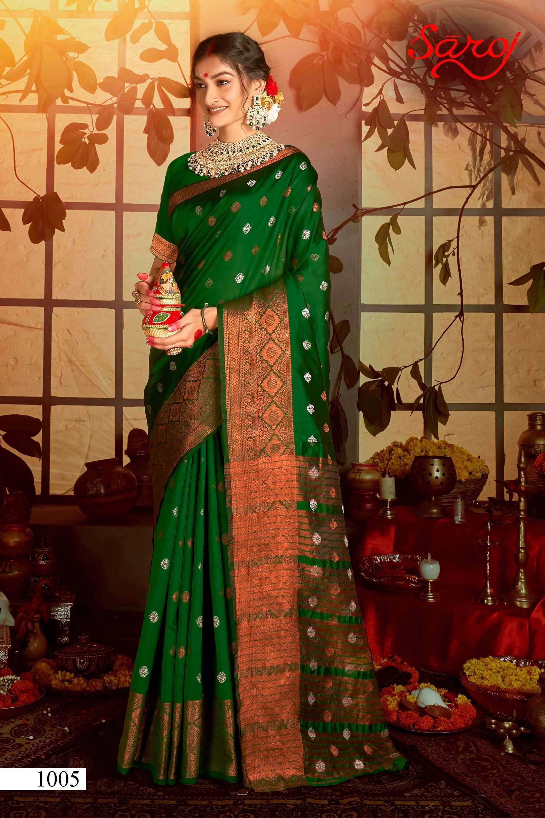 Saroj Sarswati Vol.1 Soft silk Bulk saree purchase
