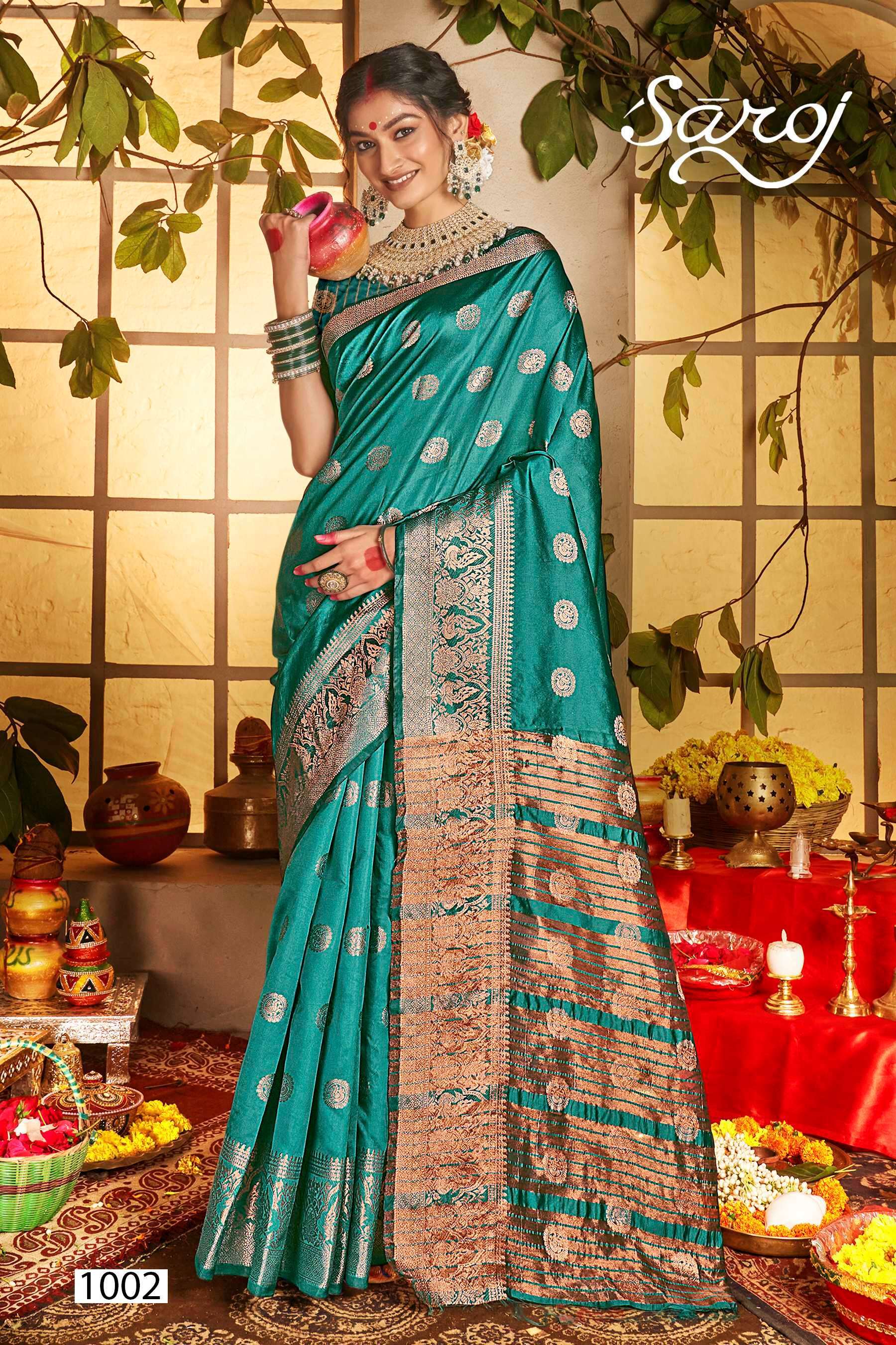 Saroj Sarswati Vol.2 Soft silk Indian saree wholesale market