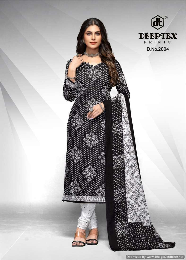 Deeptex Aaliza Black And White Vol-2 Surat dress material with price
