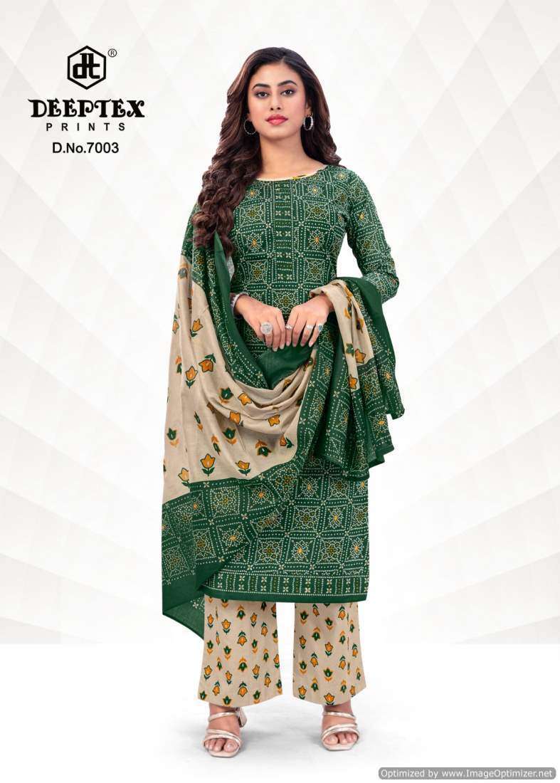 Deeptex Aaliza Vol-7 Cotton dress materials in Kolkata