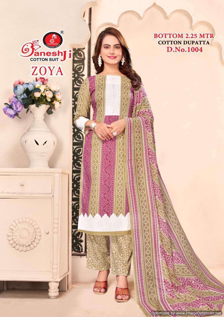 Ganeshji Zoya Vol-1 Unstitched dress material online