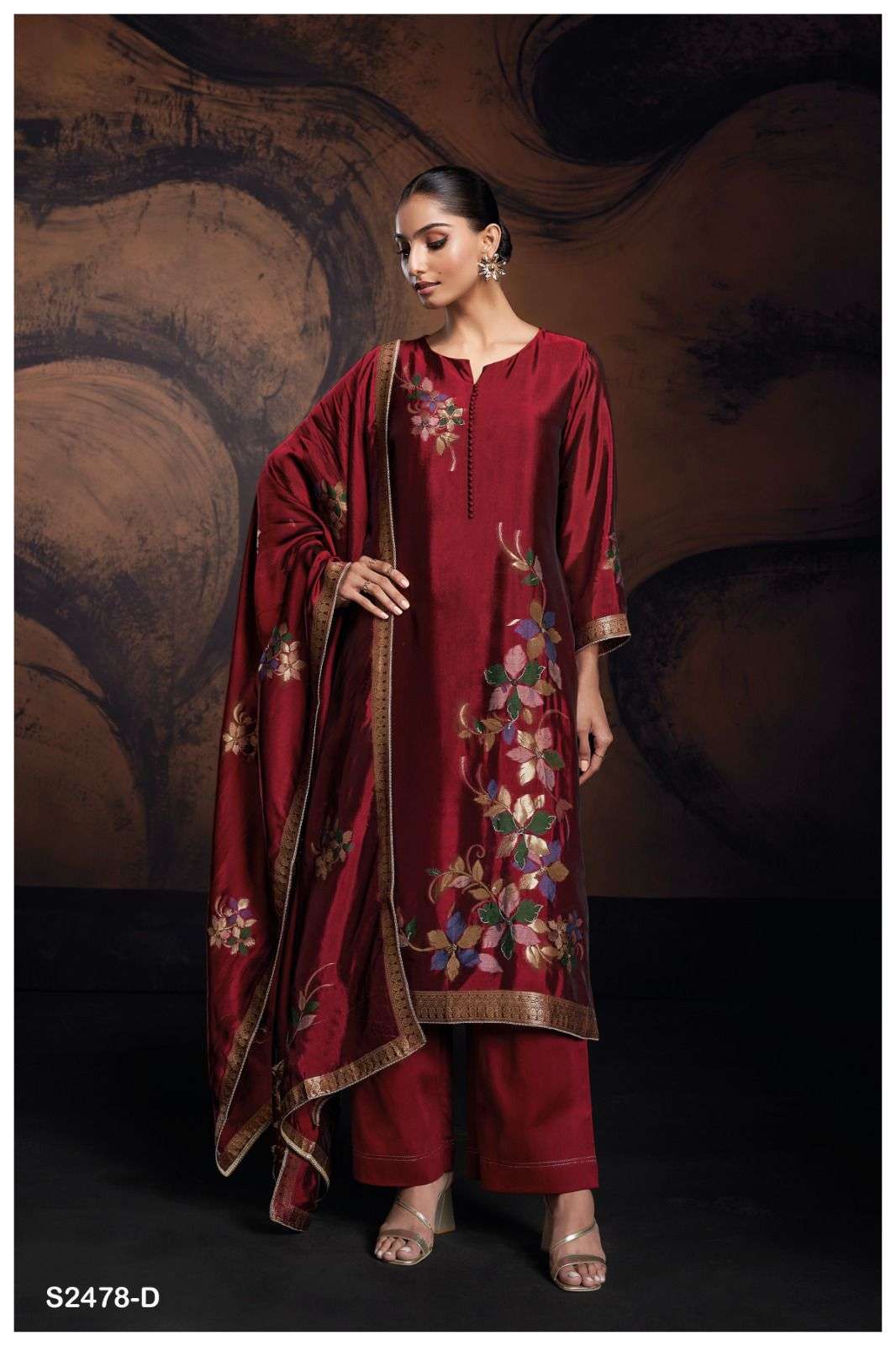 Ganga EVANIA 2478 Wholesale dress materials