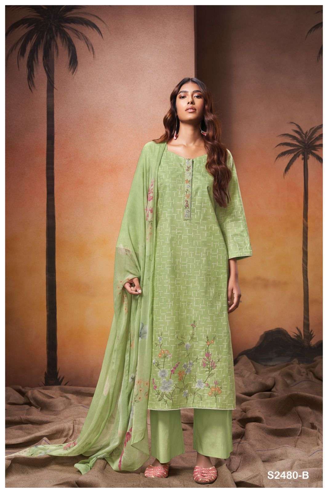 Ganga TAYTUM 2480 Best dress materials shop in ahmedabad