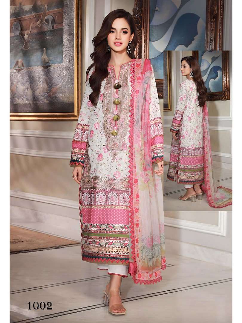 House Of Twist Gazal Vol 2 Karachi Cotton Digital Printed Ladies dress material suppliers