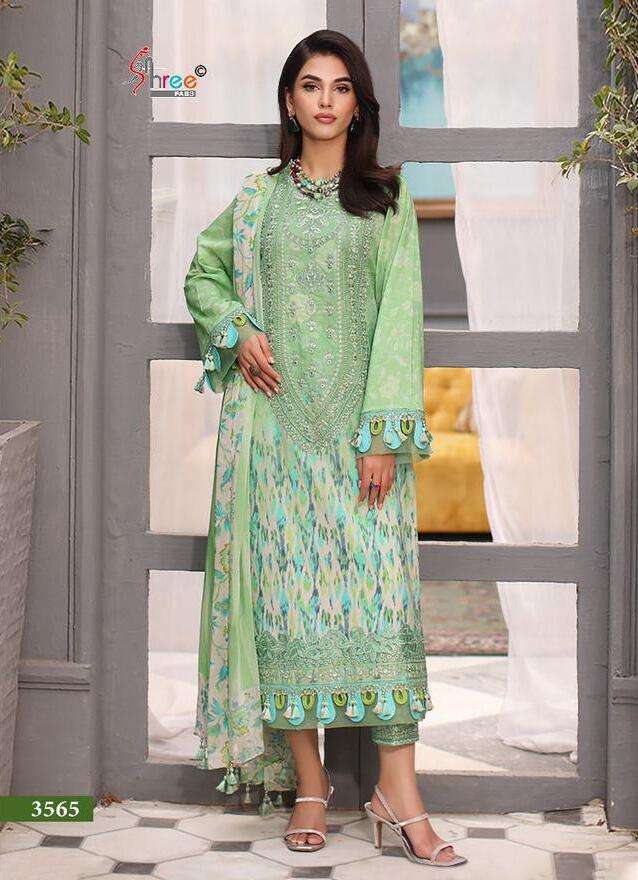 Shree Sana Safinaz Muzlin Vol 11 Cotton Dupatta  Pakistani unstitched suits wholesale