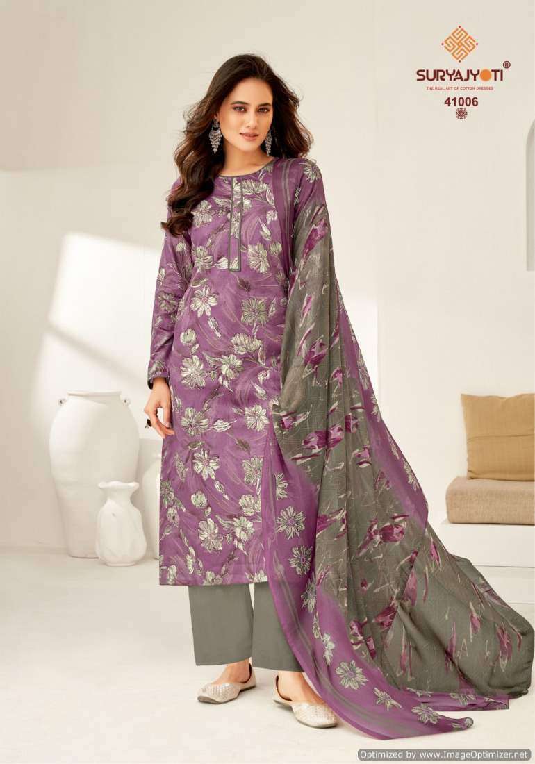 Suryajyoti Naishaa Vol-41 Surat dress material online shopping
