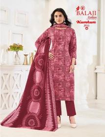 Balaji Kumkum Vol-35 Unstitched Dress Material Wholesale