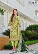 Belliza Zubiya Cotton Digital Printed Kashmiri dress materials wholesale