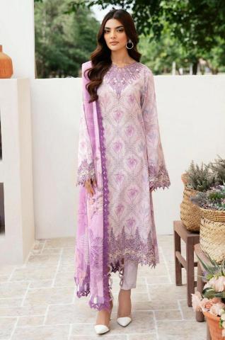 Deepsy Ramsha Rangrez Luxury Lawn 24 Vol 2 Cotton Dupatta Wholesale Salwar suits in Ahmedabad