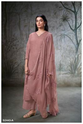Ganga AYLA 2443 Dress material suppliers in Kolkata