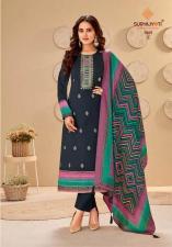 Suryajyoti Pallavi Vol 1 Jam Satin Printed Dress material wholesale price in Kashmir