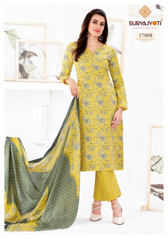 Suryajyoti Zion Cotton Vol-17 Dress Material with Price