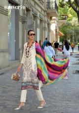 Zaveri Firuza Designer Cotton dress materials in Hyderabad