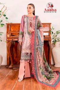 Aasha 1114 Cotton Dupatta Salwar Suits wholesale