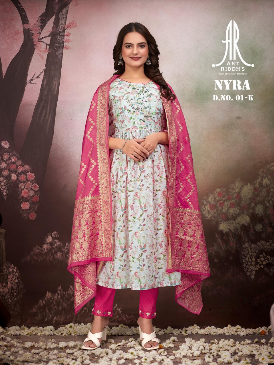 Artriddhs 01K nayra cut kurti Wholesale Cataloge