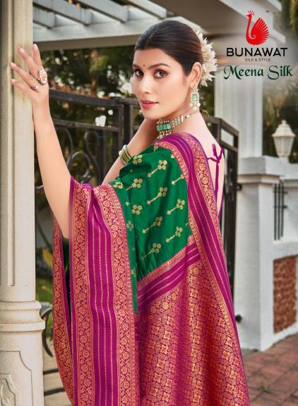 bunawat meena silk zari weaving silk saris wholesaler