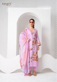 Kesar Dreams Fancy Digital Printed Dress material supplier