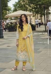 Kesar Izabell Linen Digital Printed Dress material suppliers in Mumbai