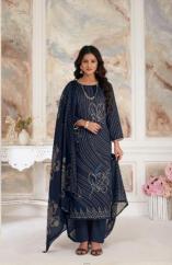 Radhika Azara Night Queen Cotton dress material manufacturers
