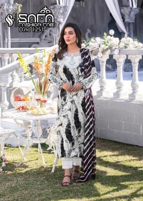 Safa Fashion Fab 1251 Surat wholesale dress material