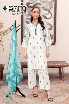 Safa Fashion Fab 1261 Wholesale Salwar Kameez catalogs in Surat