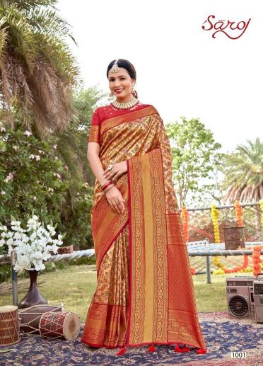 Saroj  Riwaayat silk Vol - 2 Indian saree wholesale