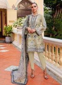 Shree Queens Court Premium Vol 3 Chiffon Dupatta Pakistani Suits wholesale market in Surat