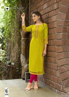 KADLEE AARVI Kurti manufacturers and wholesalers