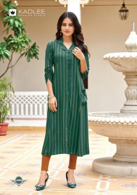 Kadlee Oraa Surat rayon kurti wholesale