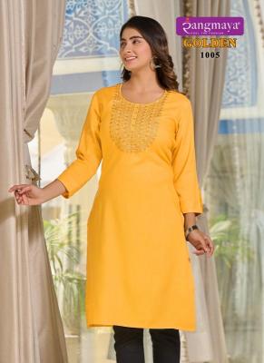 RANGMAYA GOLDEN Kurti wholesalers in Surat