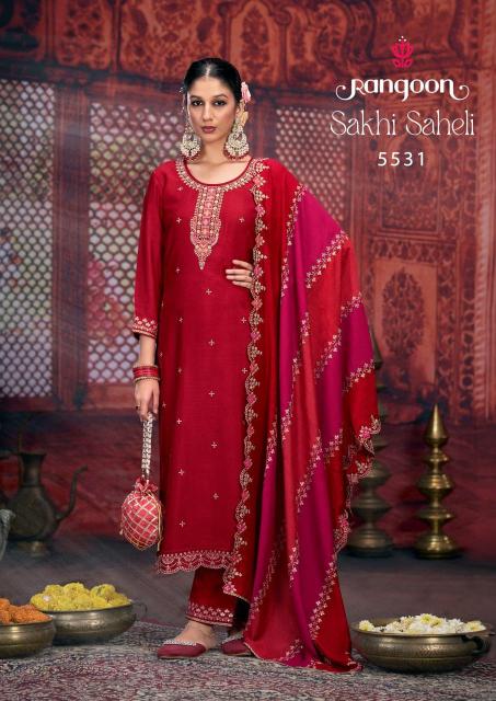 Rangoon Sakhi Sahil D.5531 & 5532 Kurti wholesalers in India